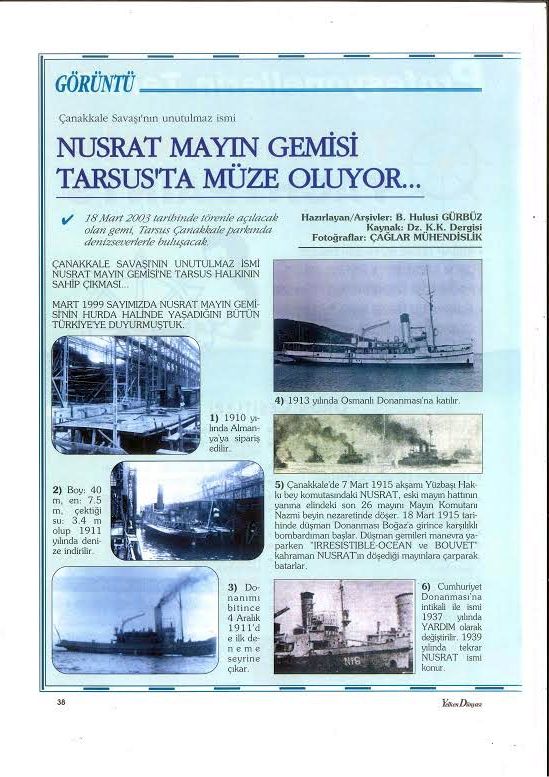 Nusrat Gemisinin 14 sene önce yayınlanan fotoğrafları