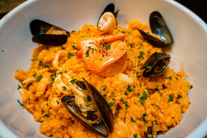 Deniz Ürünlü Risotto